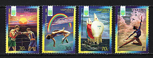 Украина _, 2000, Олимпиада в Сиднее, 4 марки